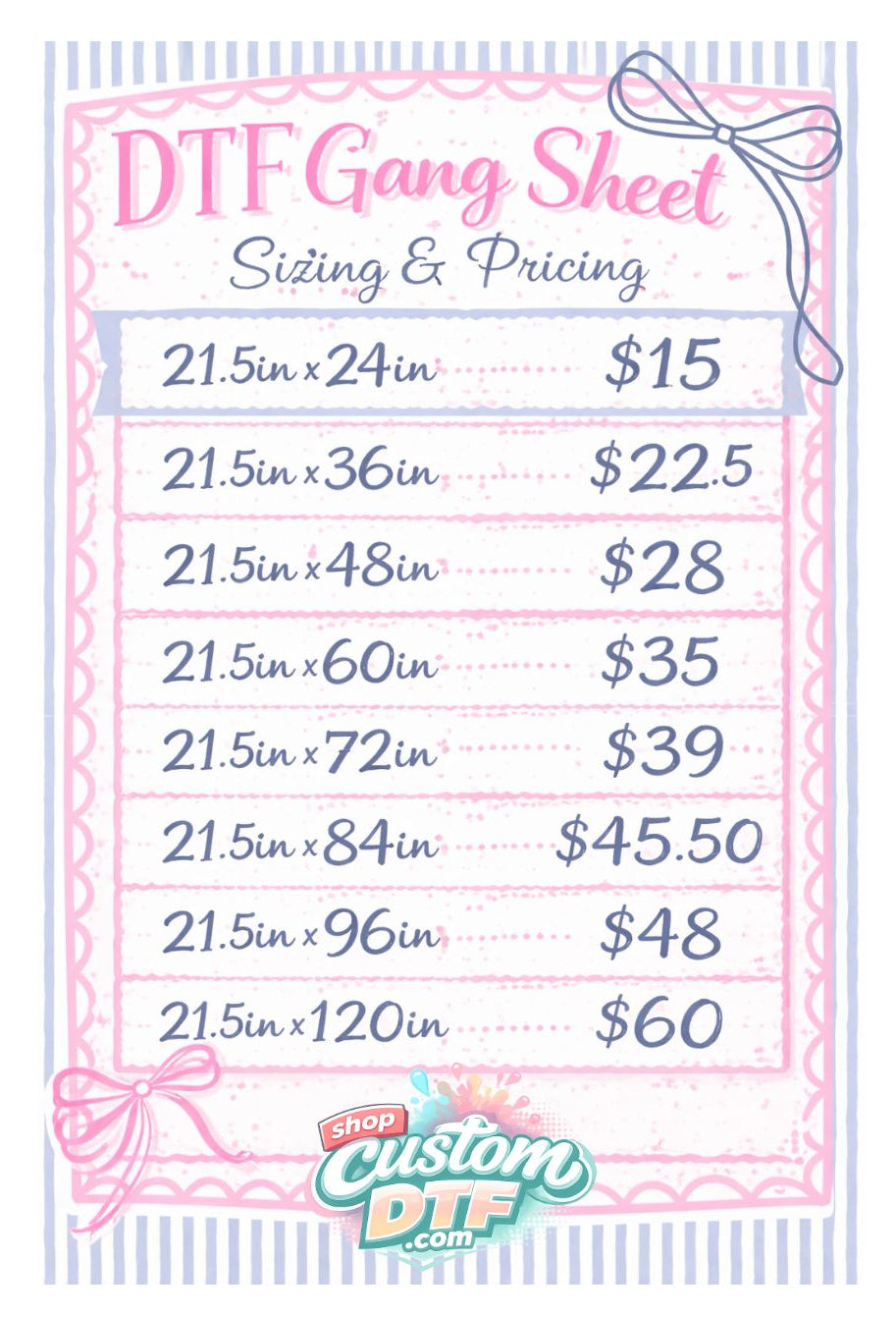 DTF Gang Sheet Builder - Auto Builder