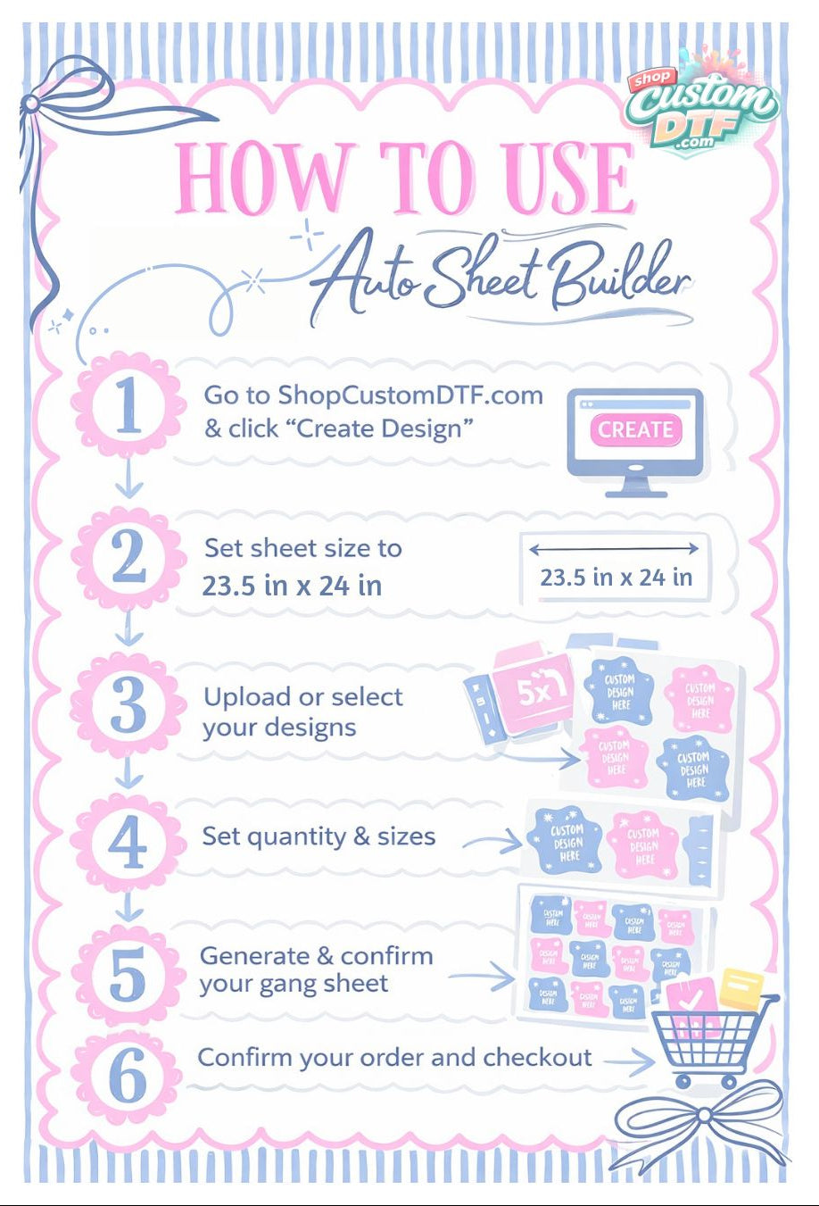 Sublimation Gang Sheet Builder - Auto Builder