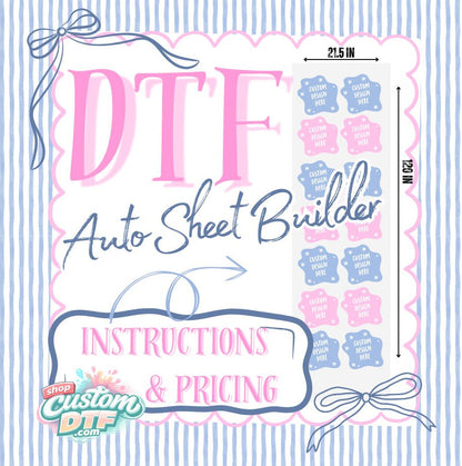 DTF Gang Sheet Builder - Auto Builder