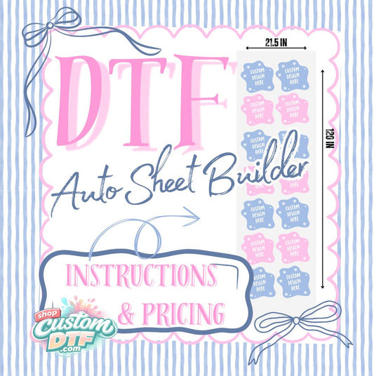 DTF Gang Sheet Builder - Auto Builder